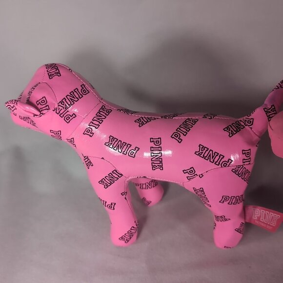 2 Victoria's Secret PINK Dog Plush Mini Stuffed Animal Canada Sweater RARE HTF - Picture 5 of 15